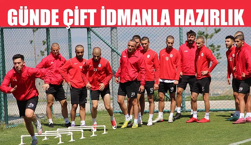 Pazarspor Erzurum’da çift idmanla hazırlıklara devam ediyor