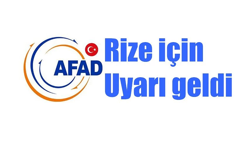 Rize dahil 4 il için uyarı yaptı! Çok kuvvetli olacak