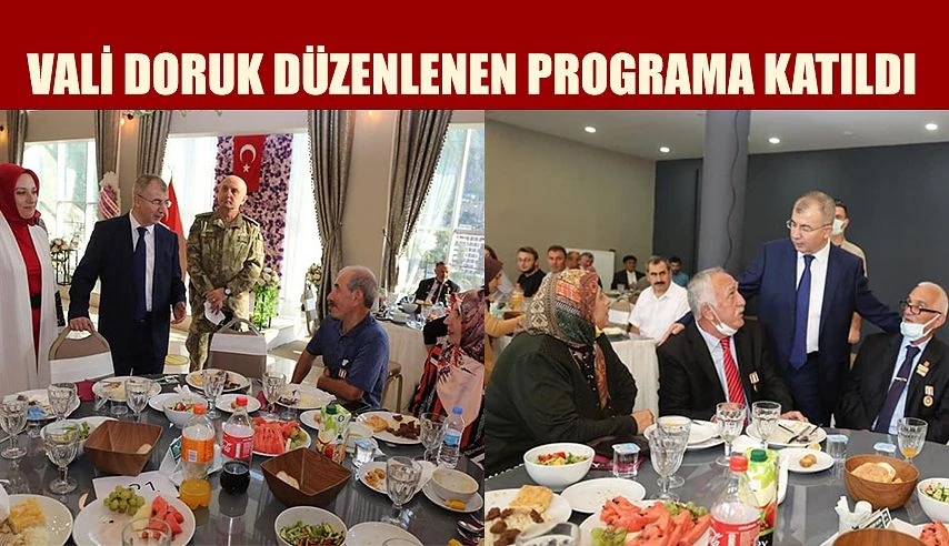 ŞEHİT AİLELERİ VE GAZİLER DERNEĞİ PROĞRAM DÜZENLEDİ