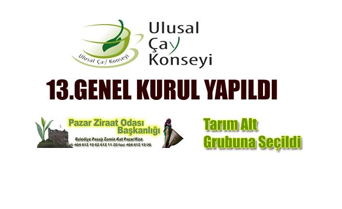 13.Genel Kurul Yapıldı.