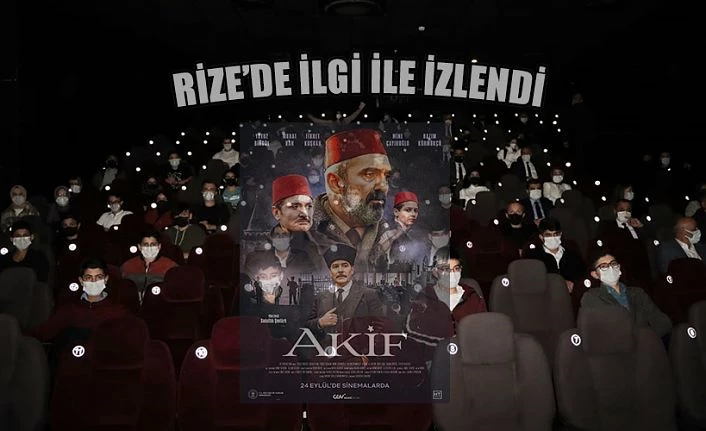 “Akif” Filmi Rize’de Gençlerle Buluştu