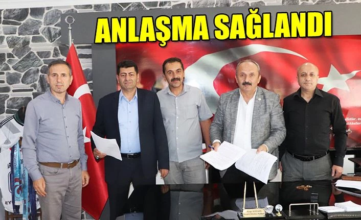 ANLAŞMA SAĞLANDI