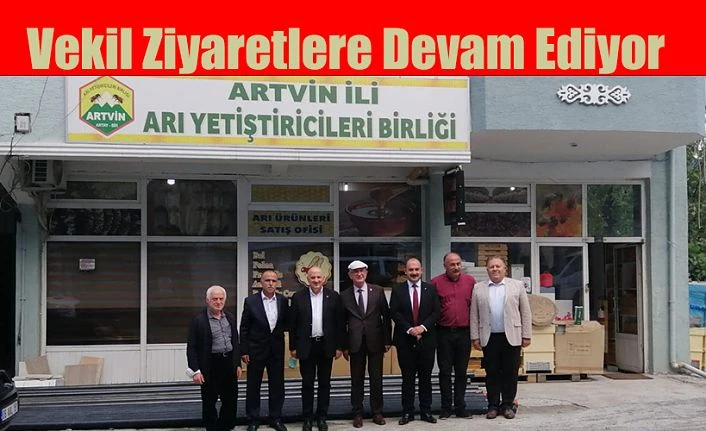 Artvin Milletvekili Bayraktutan Artvin’de peş peşe bir dizi ziyarette bulunarak, etkinliklere katıldı.