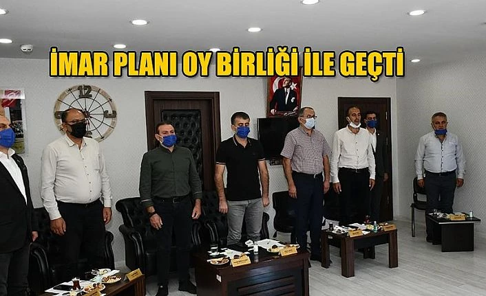 BELEDİYE MECLİSİ İMAR PLANINI KABUL ETTİ