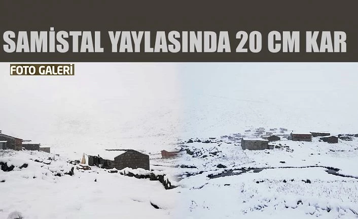 Çamlıhemşin Yaylaları Kar altında