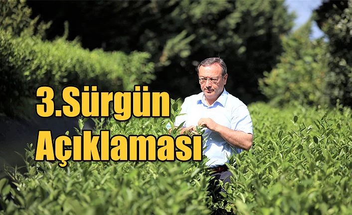 ÇAYKUR’DAN 3.SÜRGÜN ÇAY ALIMLARIYLA İLGİLİ AÇIKLAMA GELDİ