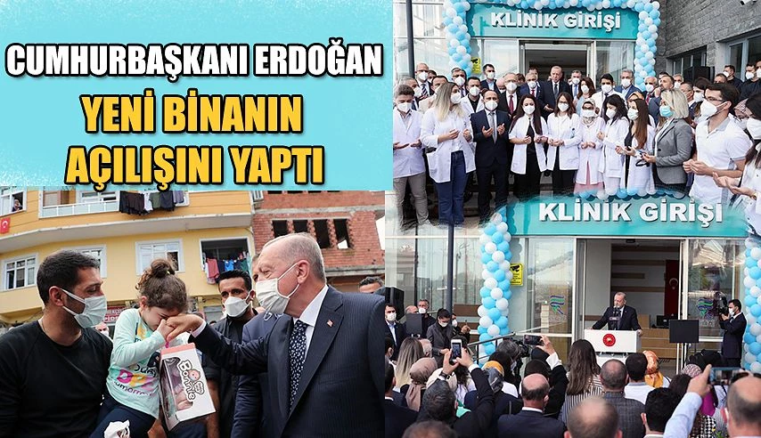 Erdoğan, RTEÜ Diş Hekimliği Fakültesi’nin Yeni Binasının Açılış Törenine Katıldı