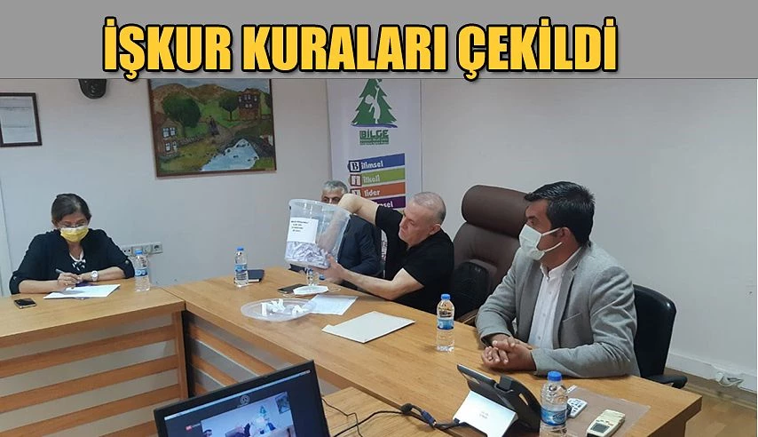 İŞKUR KURALARI NOTER HUZURUNDA ÇEKİLDİ