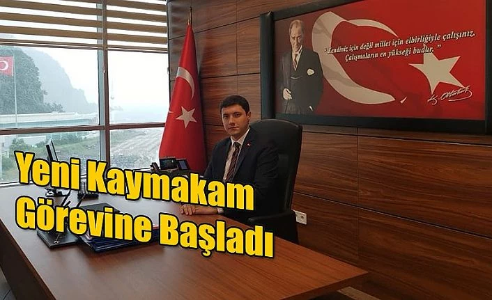 KAYMAKAM SAYGIN GÖREVE BAŞLADI