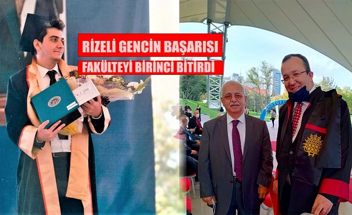 KÖSOĞLU ANKARA ÜNİVERSİTESİ FAKÜLTE BİRİNCİSİ OLDU