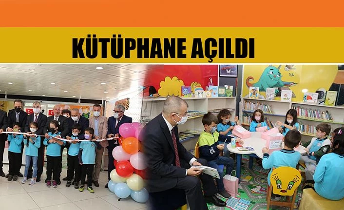 KÜTÜPHANE AÇILDI