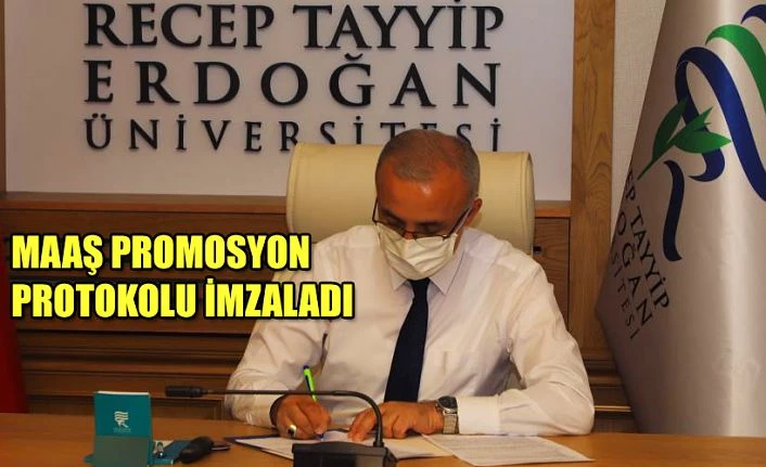 Maaş Promosyon Protokolü İmzalandı