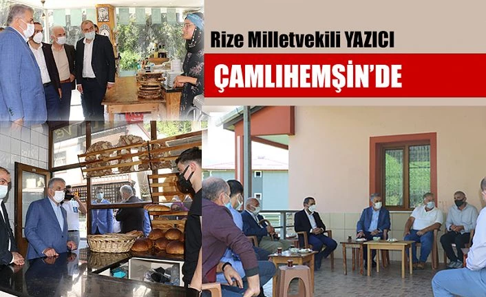 Milletvekili Yazıcı Çamlıhemşin’de