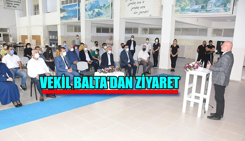 VEKİL BALTA’TAN SAYISAL BAKIŞ EĞİTİMİNE ZİYARET