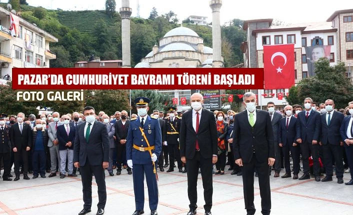 29 Ekim Cumhuriyet Bayramı Törenle Kutlandı