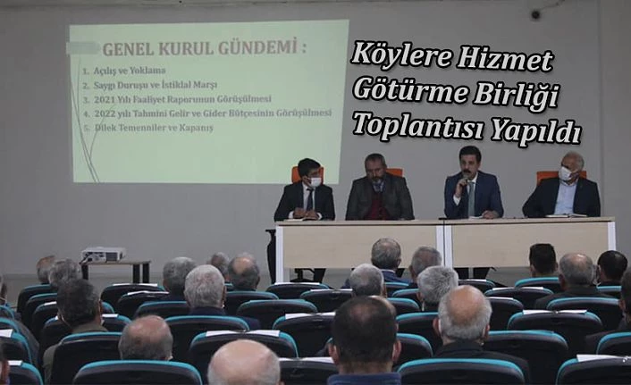 BİRLİK TOPLANTISI YAPILDI