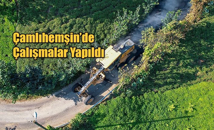 Çamlıhemşin Köylerinde Çalışma