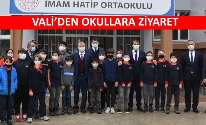 DORUK BORÇKA’DA OKULLARI ZİYARET ETTİ