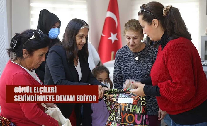 GÖNÜL ELÇİLERİ SEVİNDİRDİ.