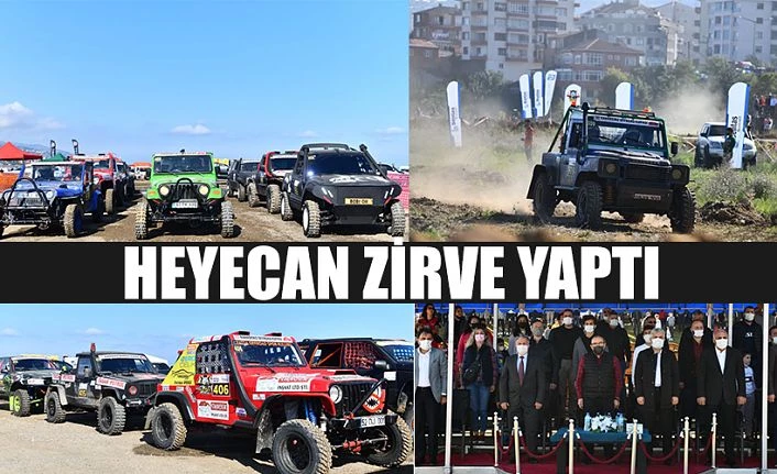 KARADENİZ OFF-ROAD KUPASI YARIŞLARINDA HEYECAN ZİRVE YAPTI