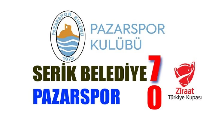 Pazarspor Kupadan Elendi