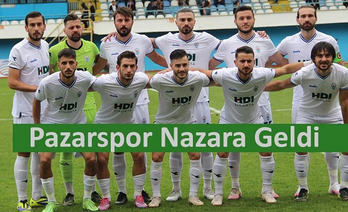 Pazarspor nazara geldi 1-1