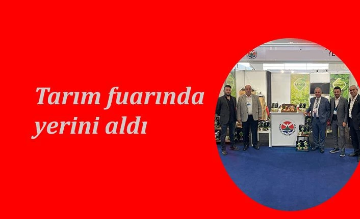 Tarım Fuarındaki Yerini Aldı