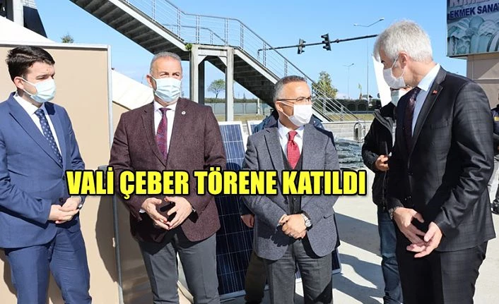 Vali Kemal Çeber, Çadır ve Güneş Enerji Sistemi Dağıtım Törenine Katıldı.