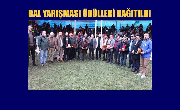 2020 YILI EN İYİ BAL YARIŞMASININ ÖDÜLLERİ YUSUFELİ’NDE DAĞITILDI