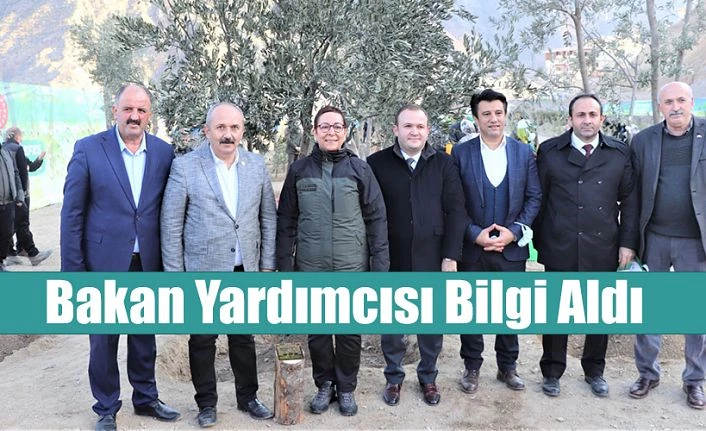 TARIM VE ORMAN BAKAN YARD. AYŞE AYŞİN IŞIKGECE AĞAÇ DİKTİ