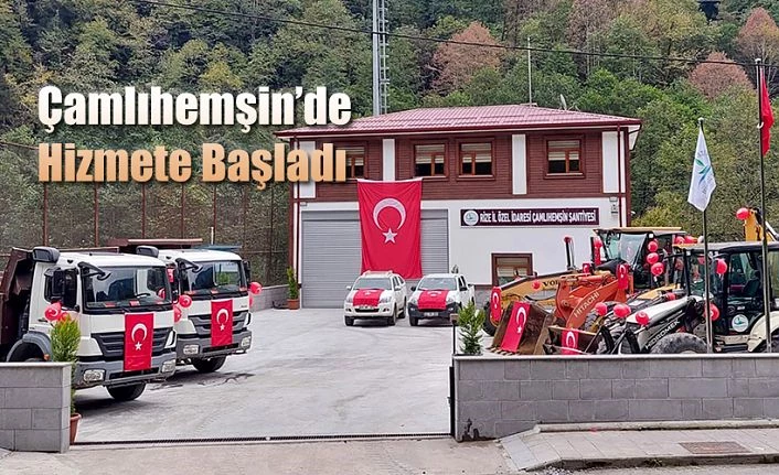 Çamlıhemşin bakımevimiz yeni yerleşkesinde hizmete devam edecek