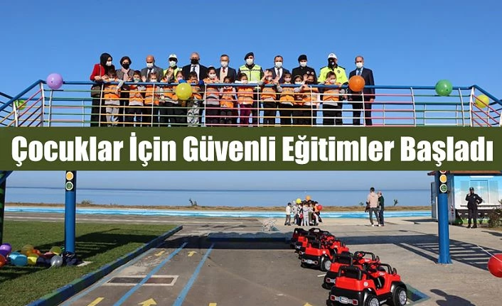 “Çocuklar İçin Güvenli Trafik” eğitimleri başladı.