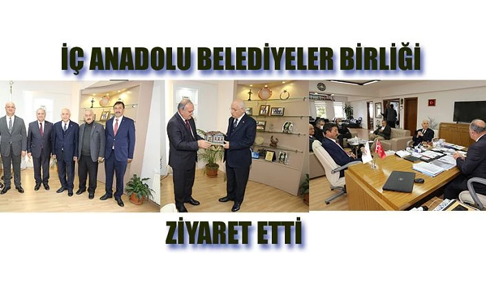 İÇ ANADOLU BELEDİYELER BİRLİĞİ’NDEN ARHAVİ BELEDİYESİ’NE ZİYARET