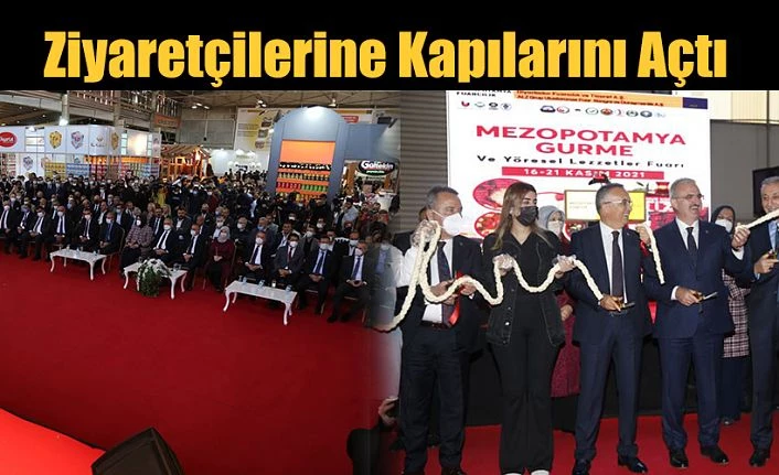 Mezopotamya Gurme Fuarı Açıldı