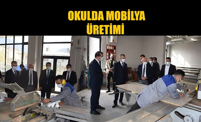 MOBİLYA ÜRETİMİ BAŞLADI