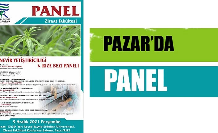 Pazar’da PANEL