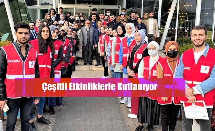 RİZE KIZILAY 1 NOLU EN YAŞLI ÜYESİYLE KIZILAY HAFTASINI KUTLUYOR