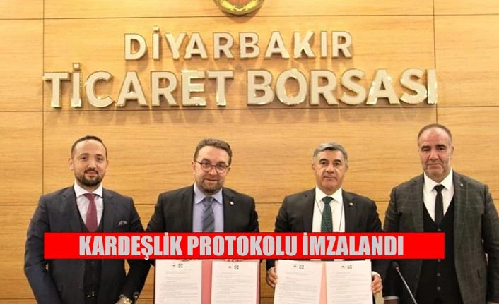 RİZE VE DİYARBAKIR KARDEŞLİĞİ PROTOKOLÜ İMZALANDI