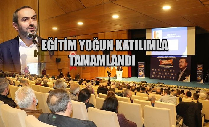 TEŞKİLAT AKADEMİSİ RİZE EĞİTİMLERİ TAMAMLANDI