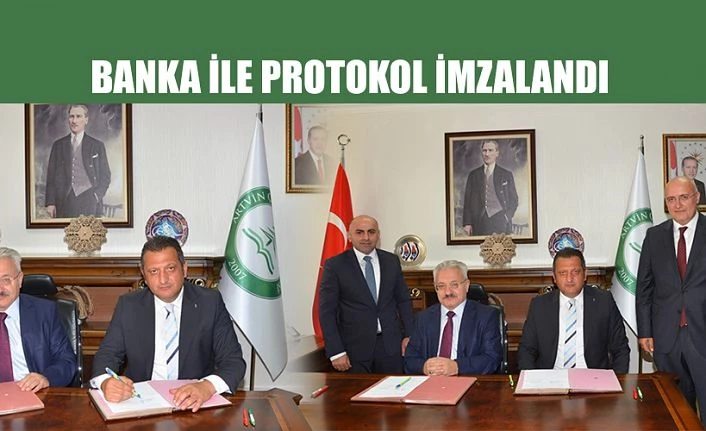 ZİRAAT BANKASI İLE PROTOKOL İMZALADI