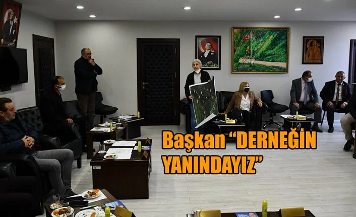 BAŞKAN ELÇİN, ‘YEŞİL ARTVİN DERNEĞİNİN YANINDAYIZ’