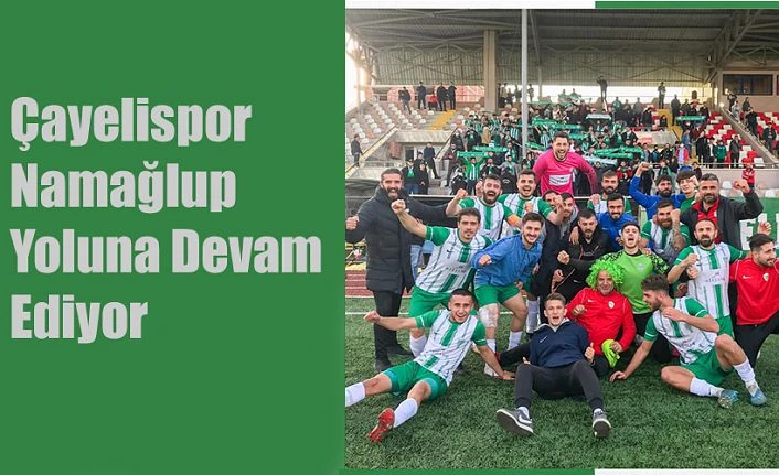 Çayelispor  Erzincan ulalarspor maçını  Çayeli 3-1aldı .