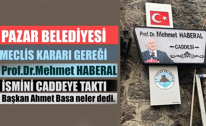 Haberal İsmi Verildi