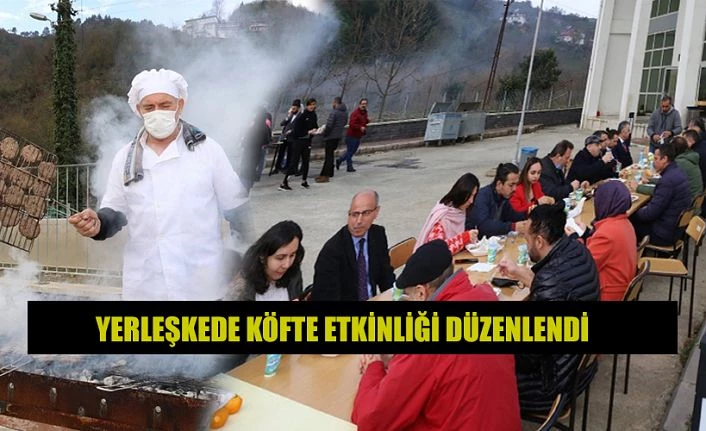 KÖFTE ETKİNLİĞİ YAPILDI...