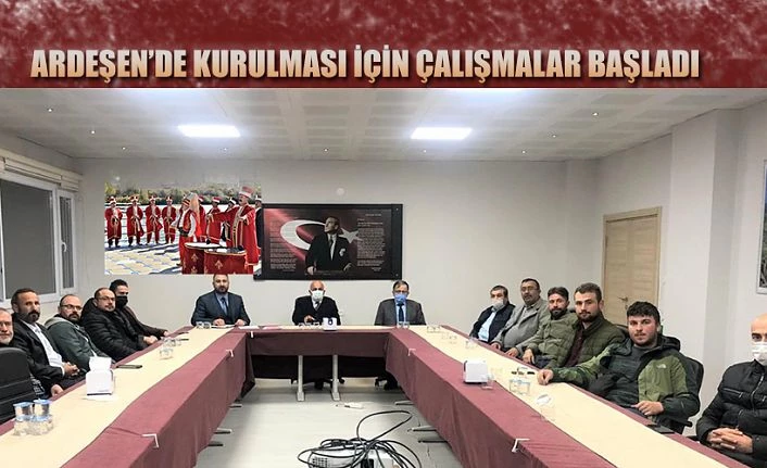 MEHTERAN TAKIMI KURMA ÇALIŞMALARI BAŞLADI