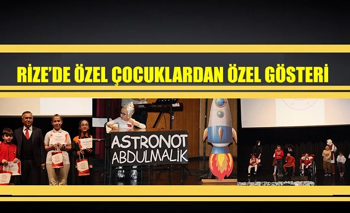 Özel Çocuklardan Özel Gösteri