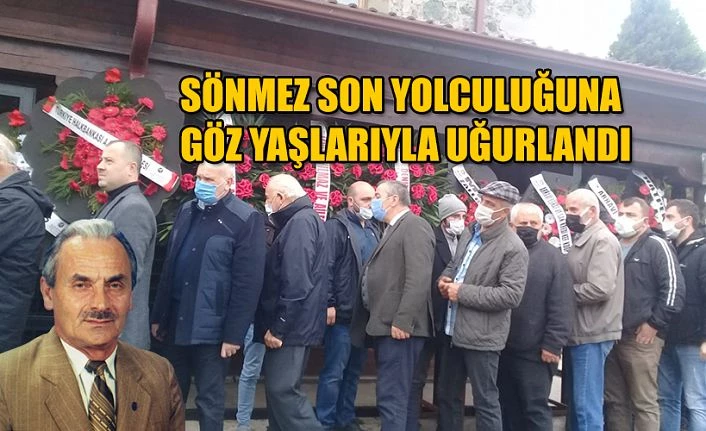 Reşat Sönmez son yolculuğuna sevenlerinin gözyaşları ile uğurlandı.