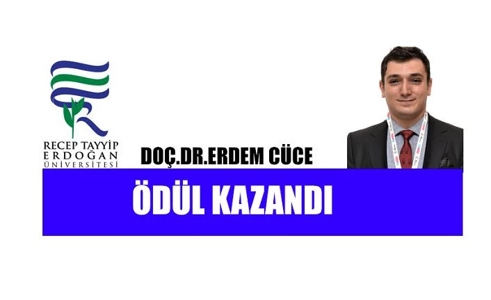 RTEÜ Öğretim Üyesi TÜBA GEBİP Ödülü Kazandı