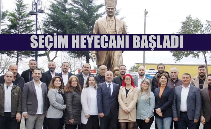 SEÇİM HEYECANI YENİDEN BAŞLADI.