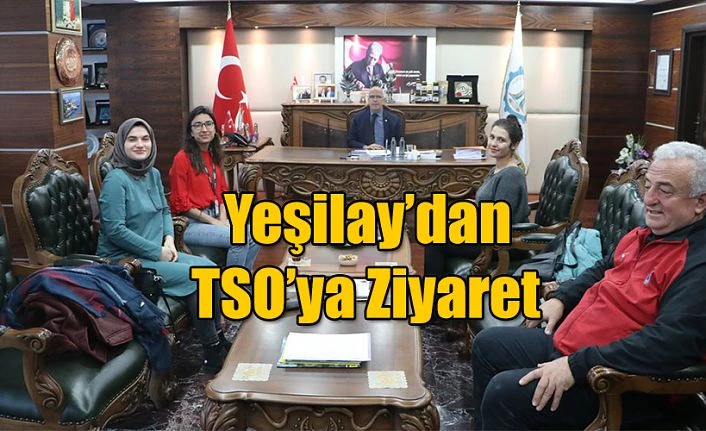 YEŞİLAY DAYANIŞMA MERKEZİ (YEDAM)’DEN HOPA TSO’YA ZİYARET